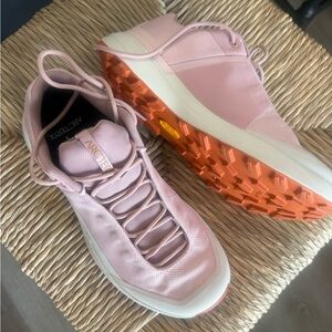 Arc'teryx Women's Athletic Shoes in Light Pink and Vibrant Orange
